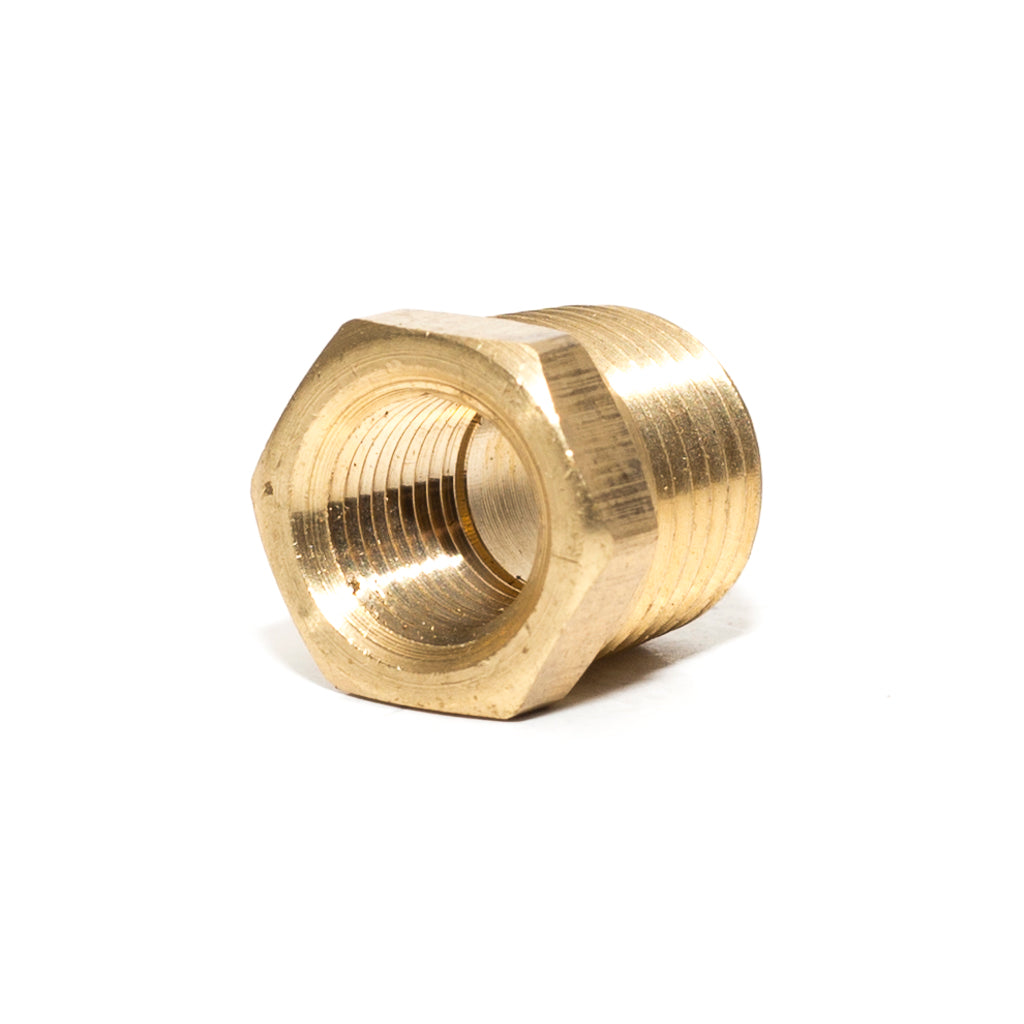 1/4" x 1/8" Hex Bushing Brass