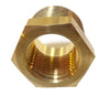 Pipe Bushing, Hex, 1/4M x 1/8F, Brass 110C Fitting