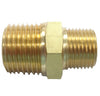 Pipe Nipple, Brass, 1/4 x 1/8 Fitting