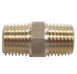 Hex Nipple, Brass 112XA Fitting