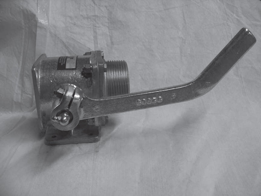 Aluminum  Loader Valve Piper Pawnee, Transland 20395
