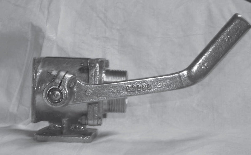 Aluminum Loader Valve 2" Air Tractor, Ayres/Thrush - Transland 22395