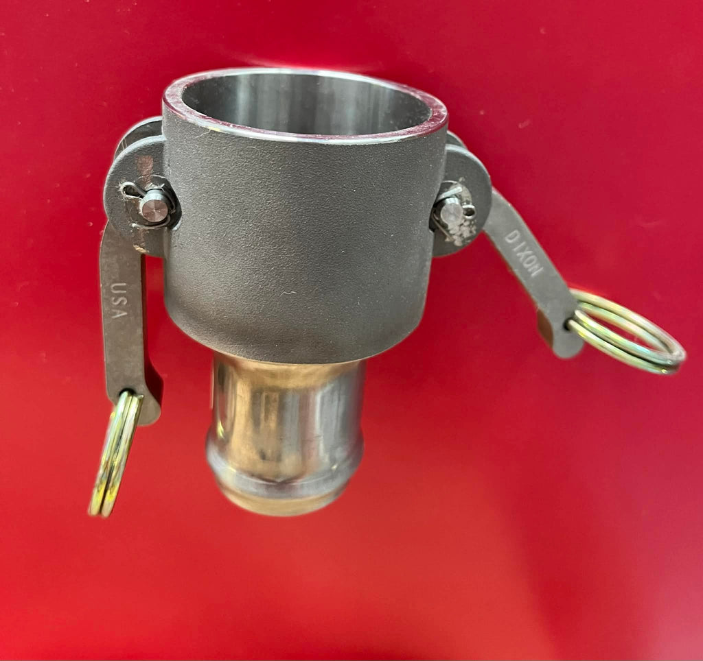 Quick Disconnect Fitting/Coupler Hose, Female, Stainless Steel Transland