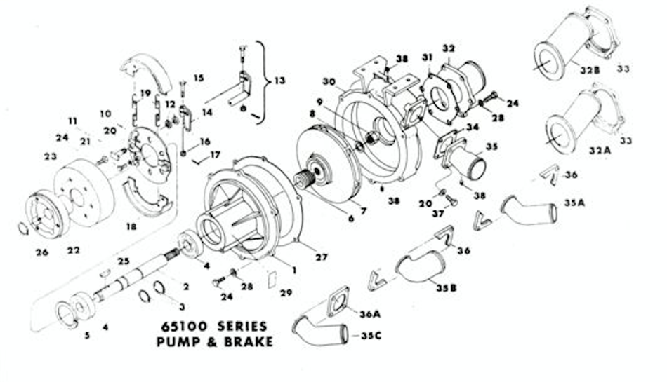 Agrinautics 65100 2-Inch COMPLETE PUMP - Small Aircraft