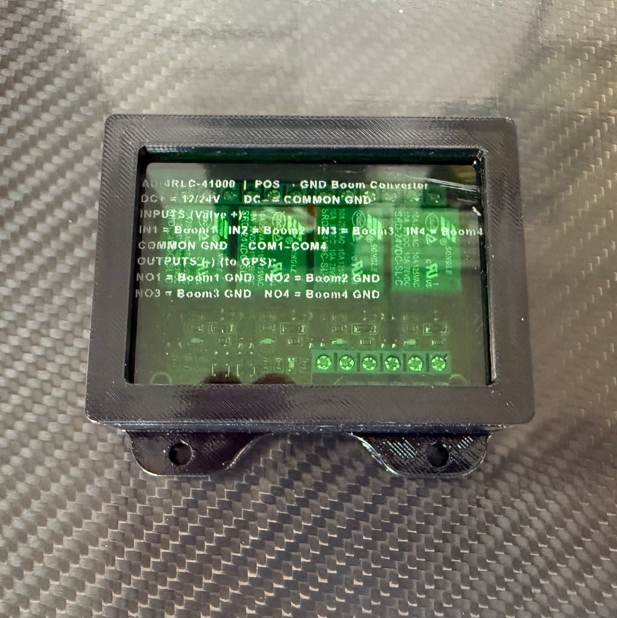 4 channel relay with enclosure