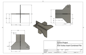 Anti-Vortex Cross