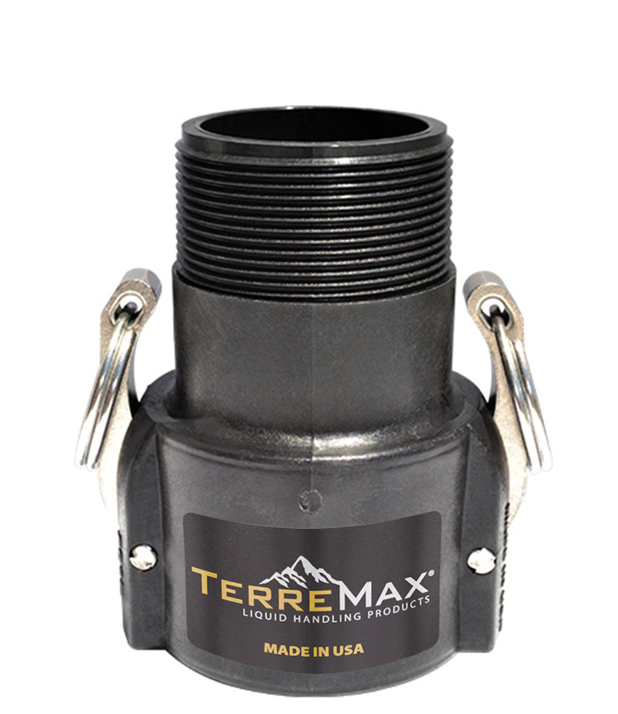 B Series Polypropylene Camlock Coupling – Female Camlock x Male NPT (TerreMax)