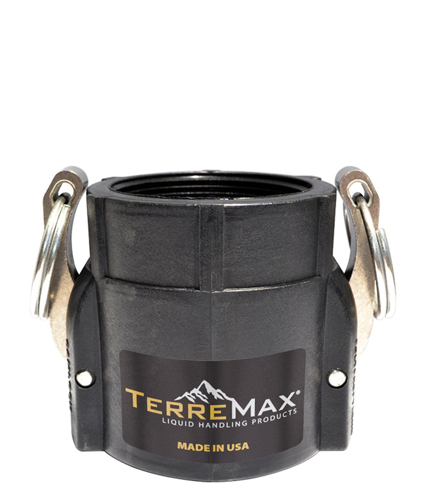 D Series Polypropylene Camlock Coupling – Female Camlock x Female NPT (TerreMax)