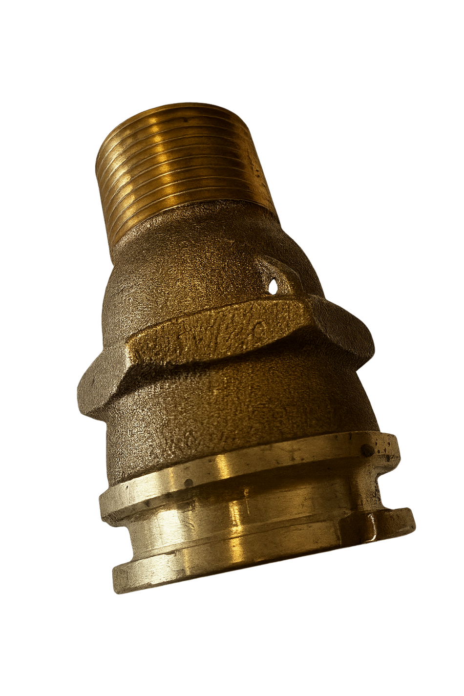 EMCO Wheaton Dry Break 1" Brass MM