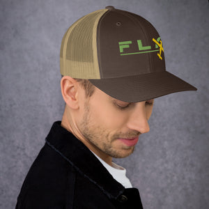 Fly Green Trucker Cap