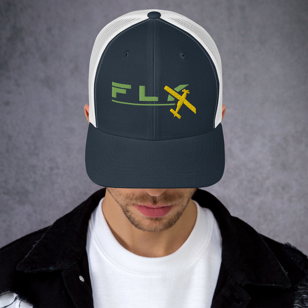 Fly Green Trucker Cap