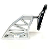 SPRAY MIRROR WITH ANODIZED ALUMINUM BRACKET
