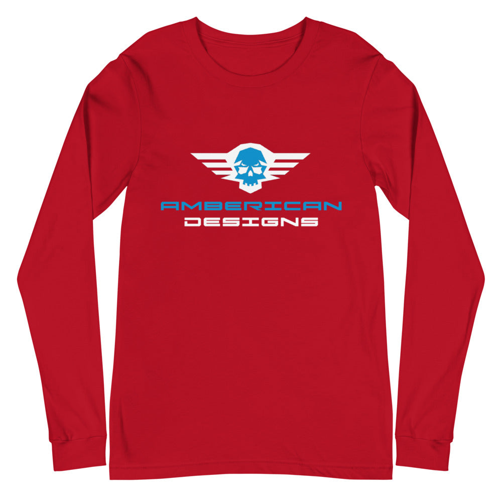 Amberican Designs Unisex Long Sleeve Tee